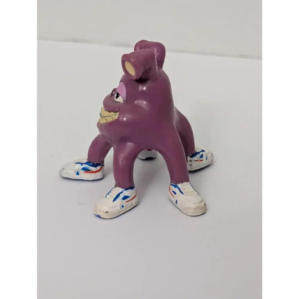 Vintage 1980s Keds Purple Alien Monster Promotional Figure Rare PVC Toy - Picture 2 of 7